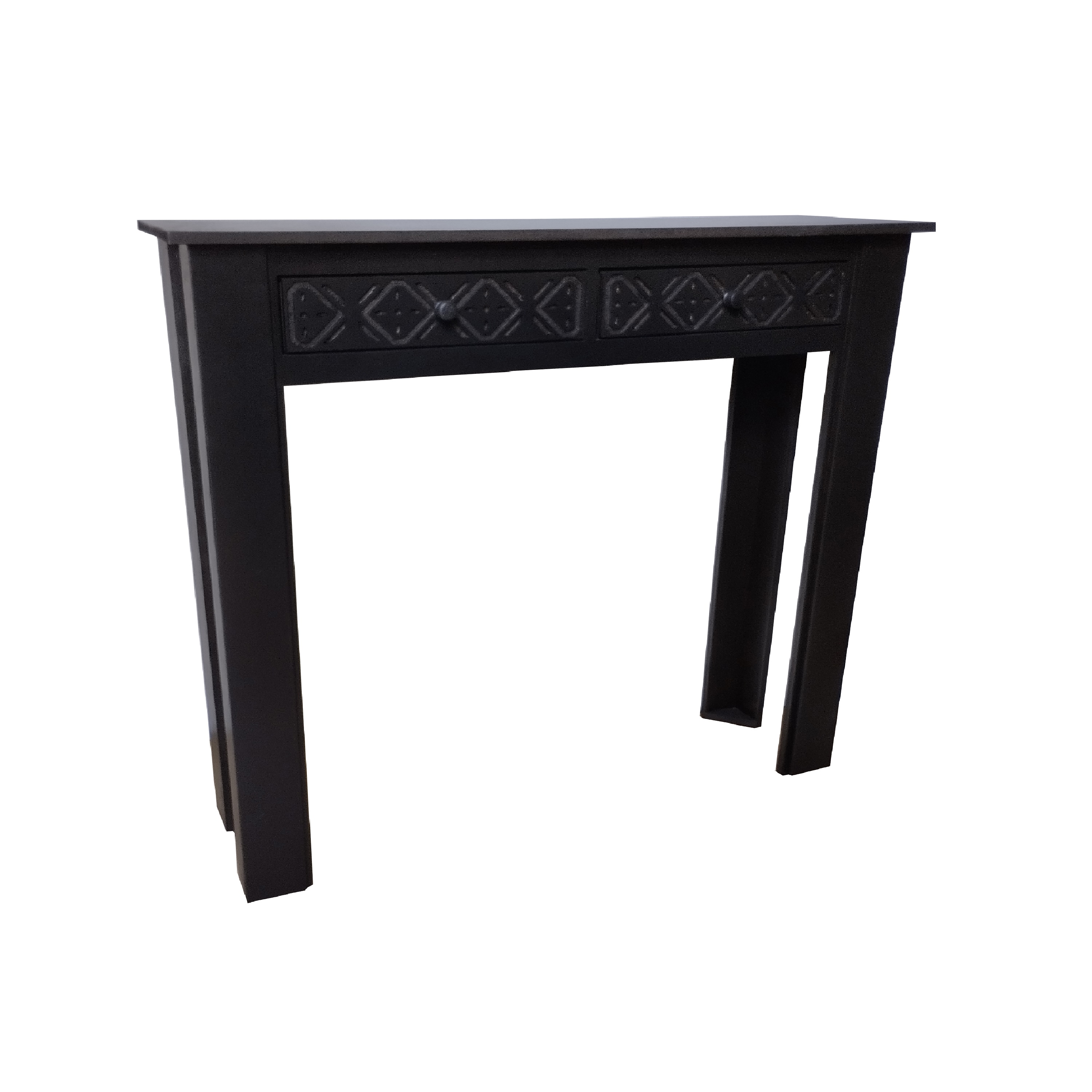 DRESOIRE MARROQUI 80X80X25 WENGUE